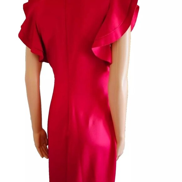 New Tommy Hilfiger red dress size 4, ideal for work, party, formal. - Picture 2 of 7